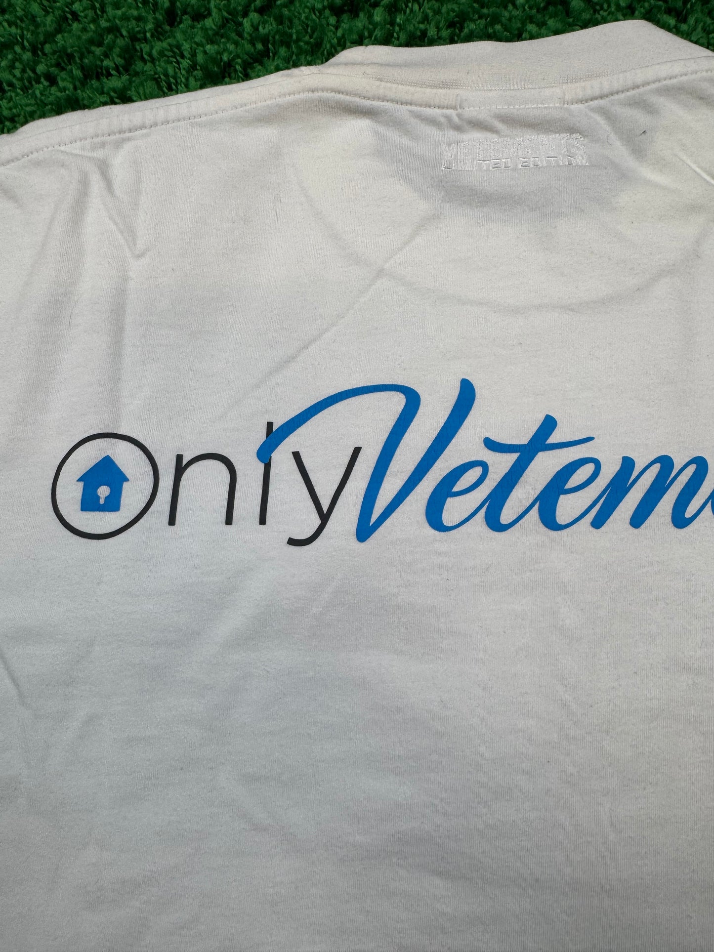 Vetements T shirt Vetements Only white