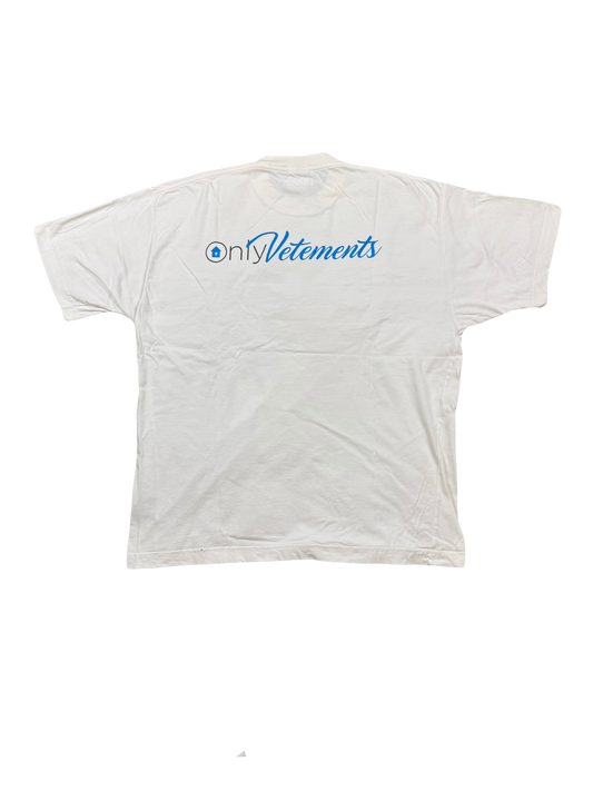 Vetements T shirt Vetements Only white