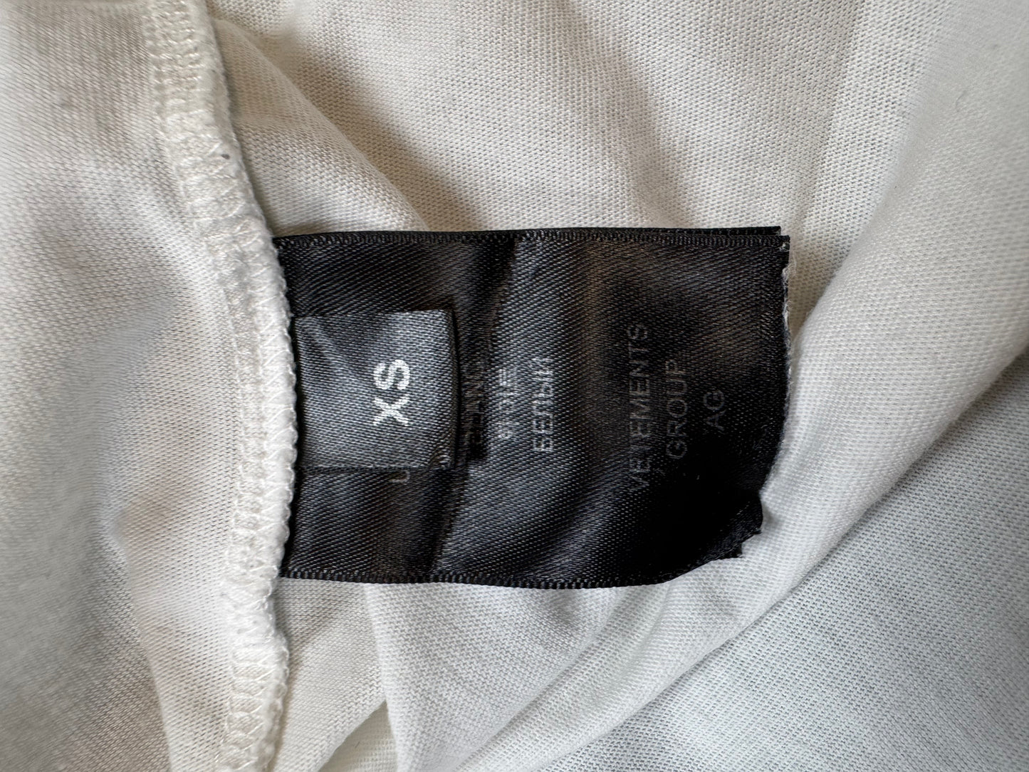 Vetements T shirt Vetements Only white