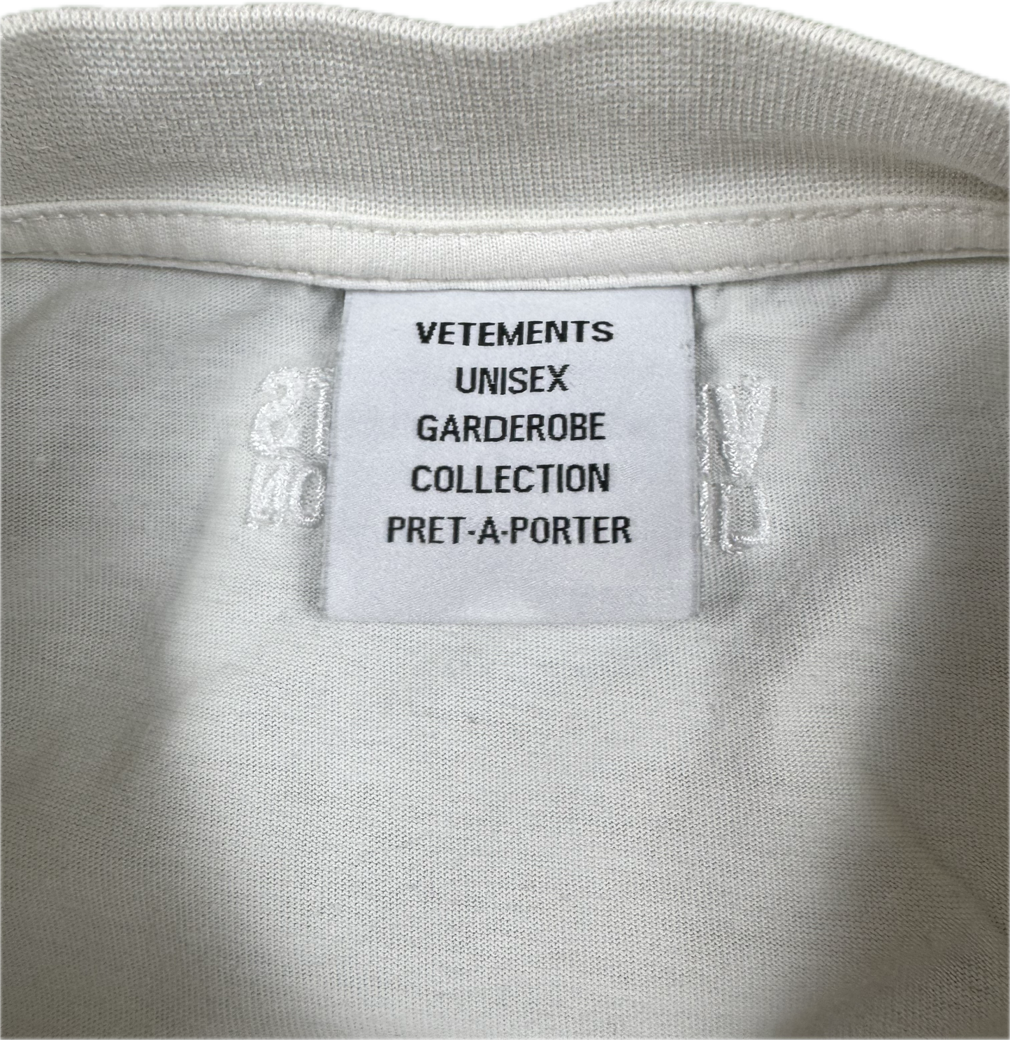 Vetements T shirt Vetements Only white
