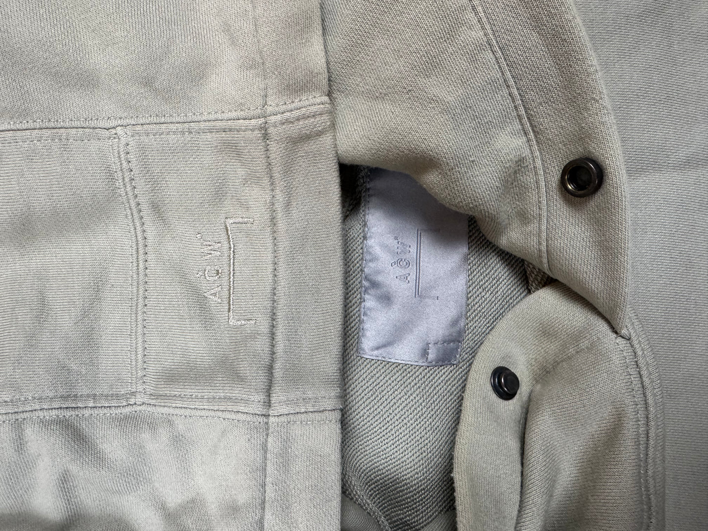 A Cold Wall hoodie grey
