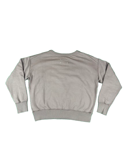 MAISON MARGIELA Crewneck Sweatshirt – Brown Khaki