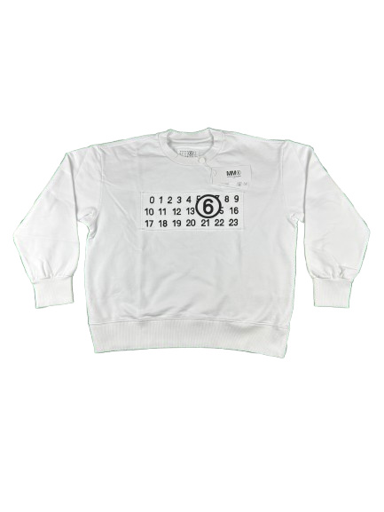 MAISON MARGIELA Crewneck Sweatshirt โ White