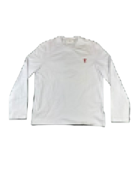 AMI PARIS Long Sleeve Tee β White
