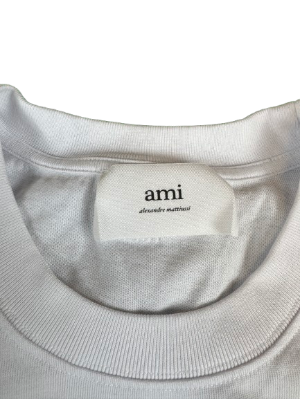 AMI PARIS Long Sleeve Tee β White