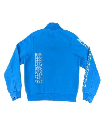 LACOSTE Full-Zip Sweatshirt – Blue