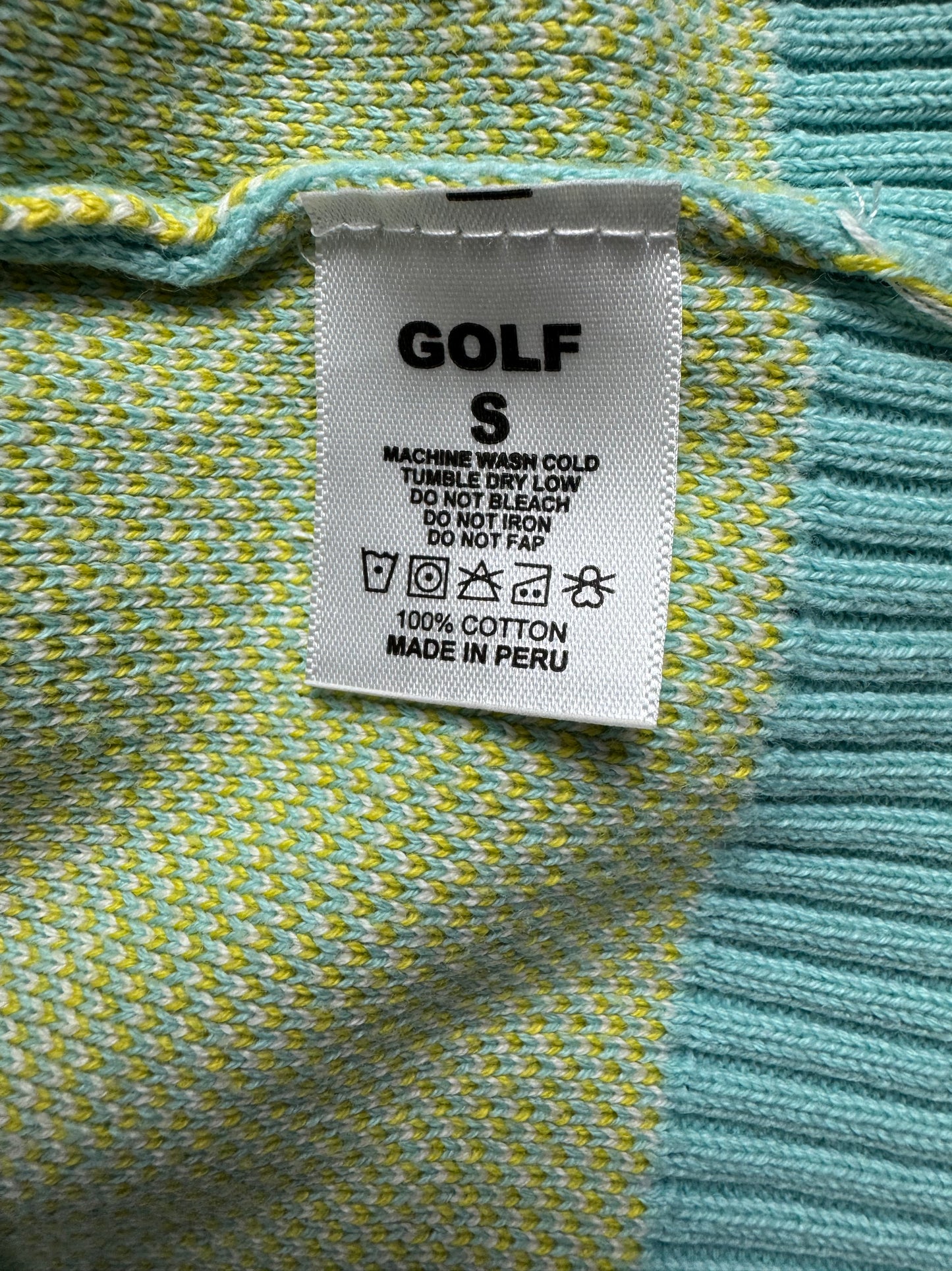 GOLF WANG Floral Puffer Vest โ Blue