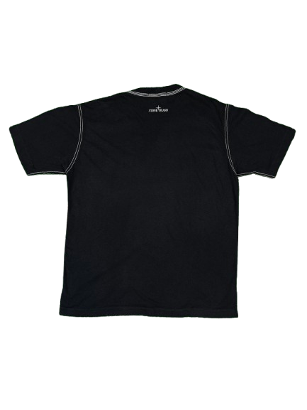 STONE ISLAND Seasonal Logo T-Shirt – Black (Autumn/Winter)
