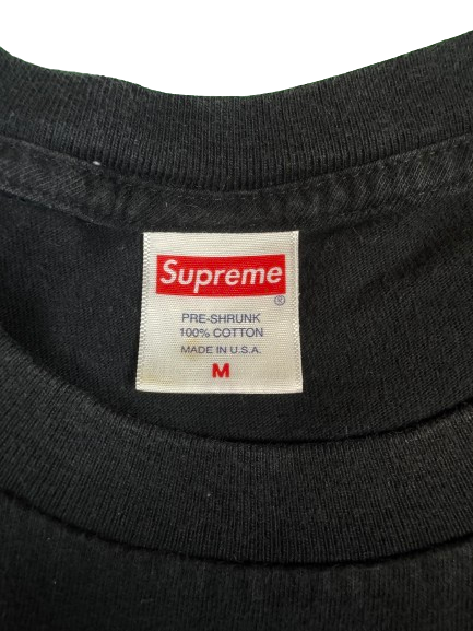 SUPREME “Time” T-Shirt – Black