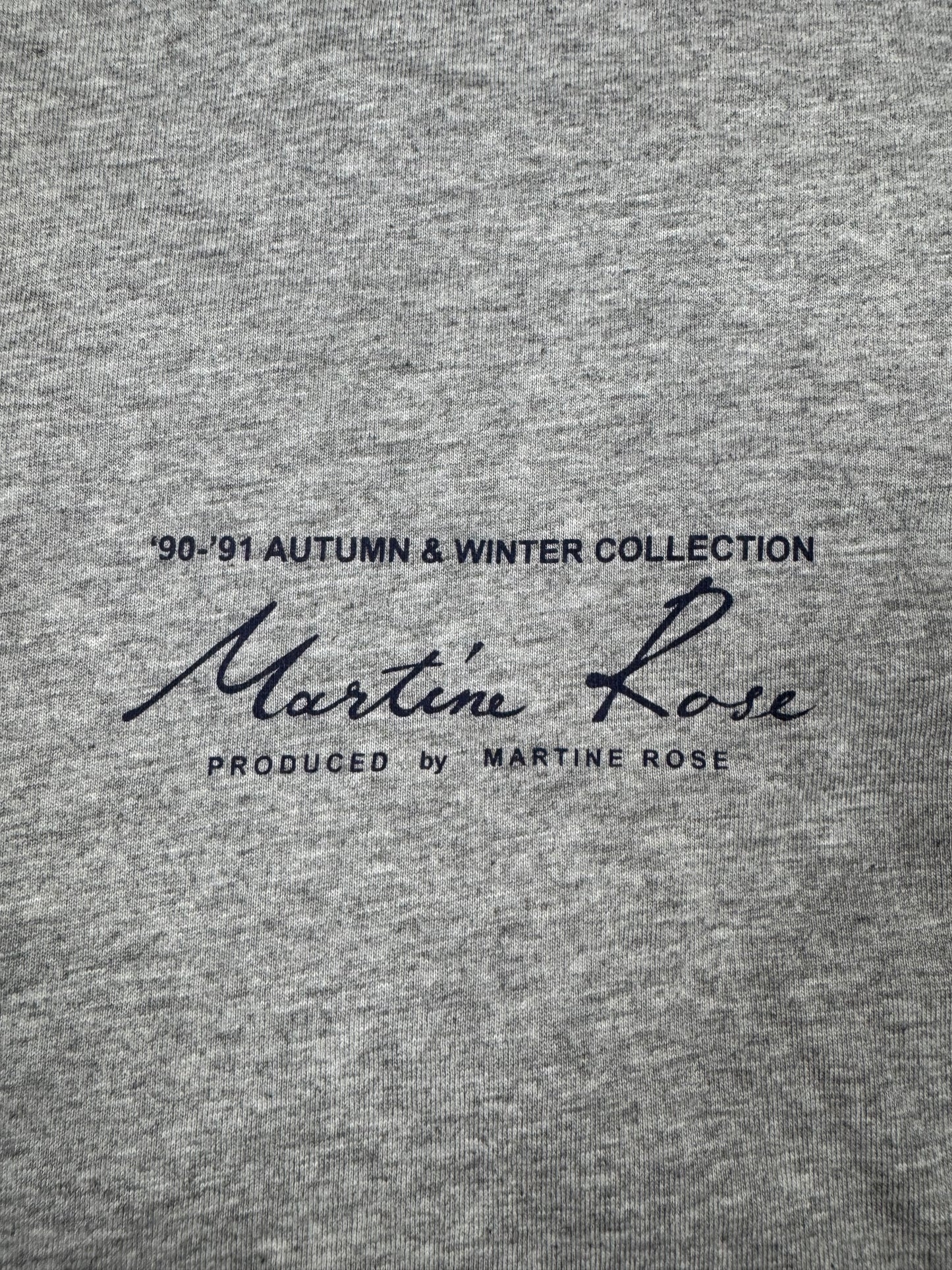 MARTINE ROSE Classic T-Shirt โ Grey