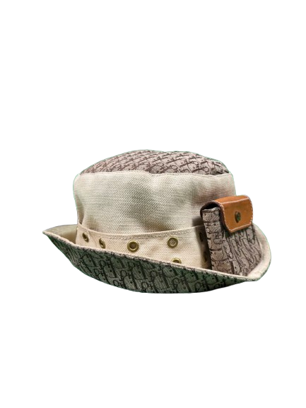 CHRISTIAN DIOR Vintage Monogram Bucket Hat โ Archive Edition