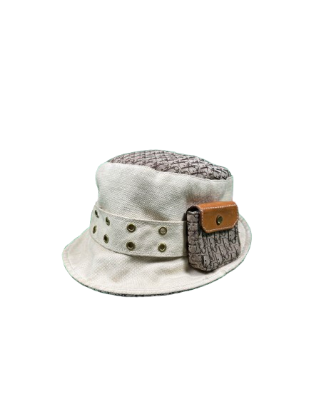 CHRISTIAN DIOR Vintage Monogram Bucket Hat โ Archive Edition