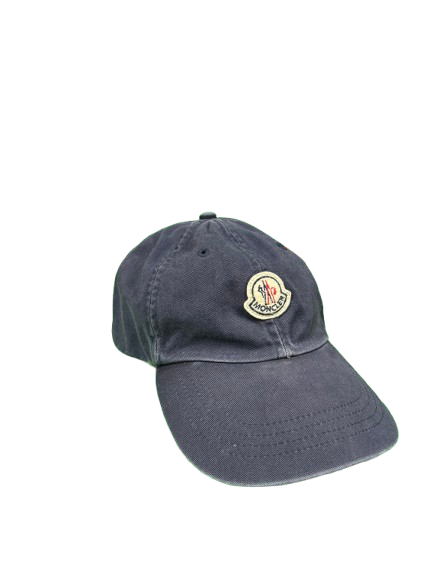 MONCLER Logo Baseball Cap – Navy