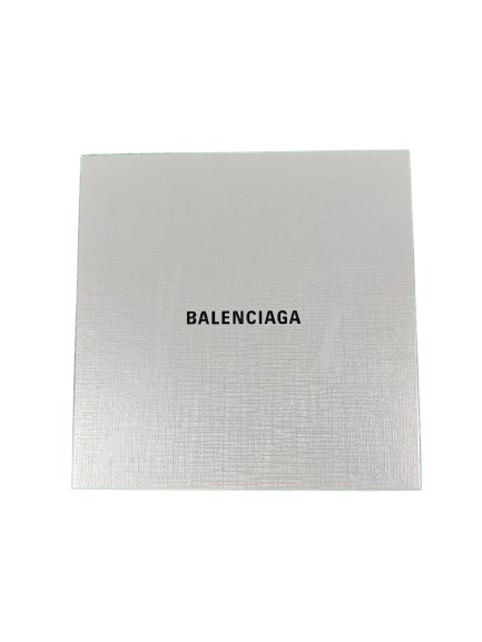 BALENCIAGA Reversible Leather Belt โ Blue & Grey
