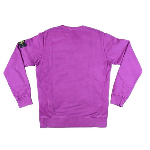 Stone Island- purple crewneck