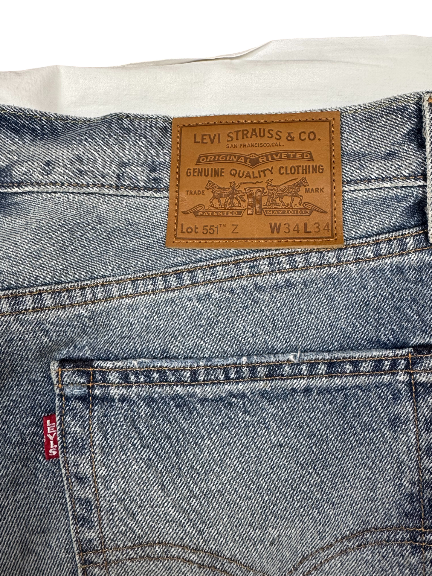 Levis Jeans 551 Blue