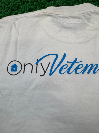 Vetements T shirt Vetements Only white