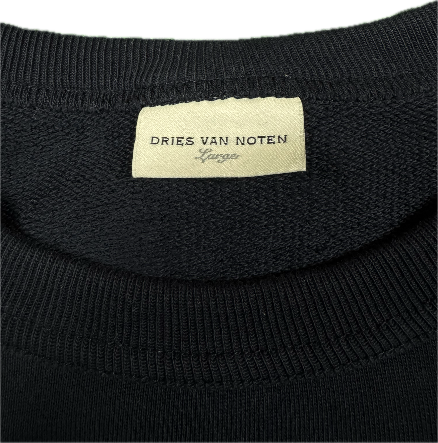 Dries Van Noten Crewneck dark blue