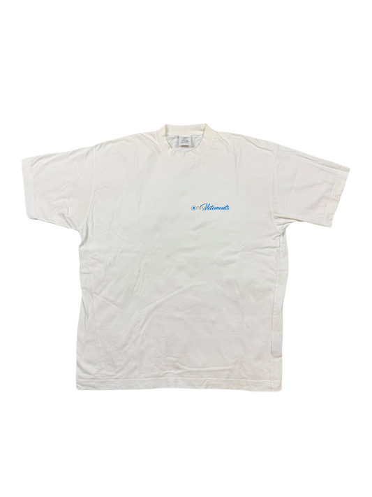 Vetements T shirt Vetements Only white