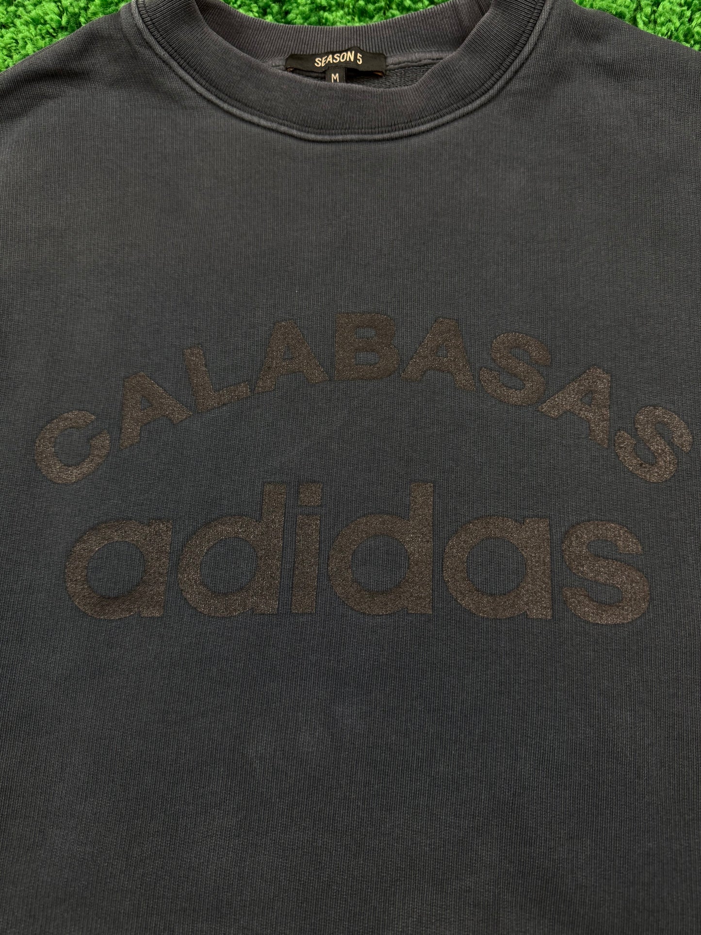 Yeezy Season 5  Adidas Calabasas Crewneck Black