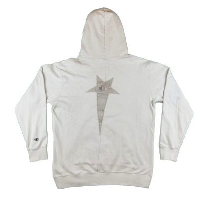 Champion x rick owens - hoodie white