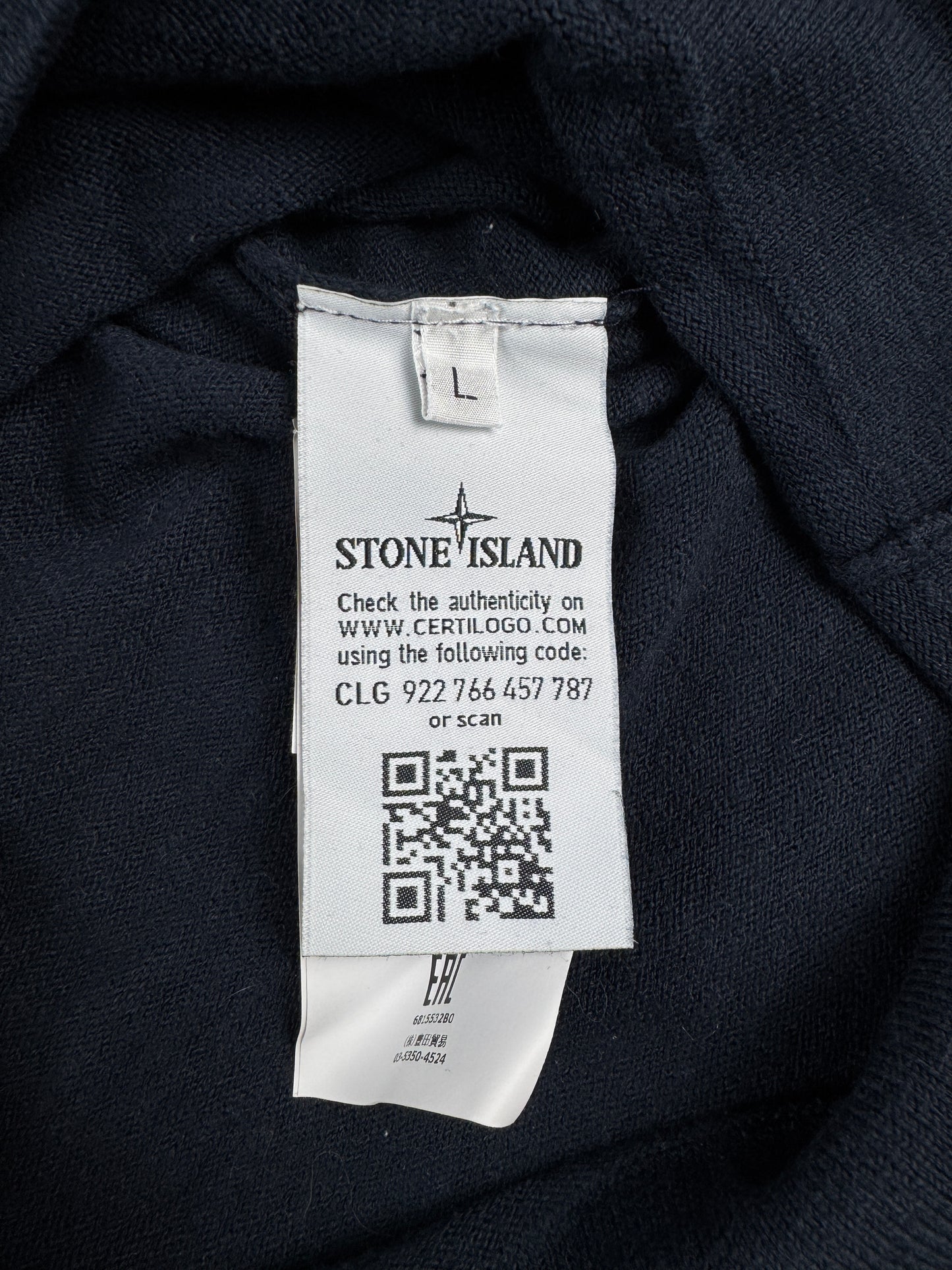 STONE ISLAND Crewneck Sweatshirt – Dark Blue