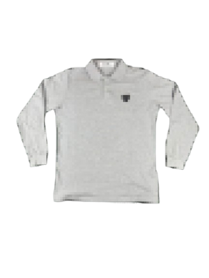 COMME DES GARÇONS Long Sleeve Polo – Grey