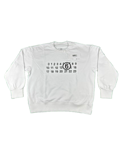 MAISON MARGIELA Crewneck Sweatshirt – White