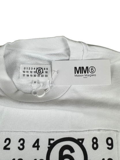 MAISON MARGIELA Crewneck Sweatshirt – White
