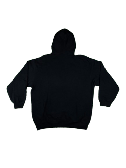BALENCIAGA Rainbow Logo Hoodie – Black