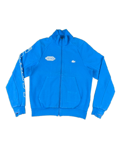 LACOSTE Full-Zip Sweatshirt – Blue