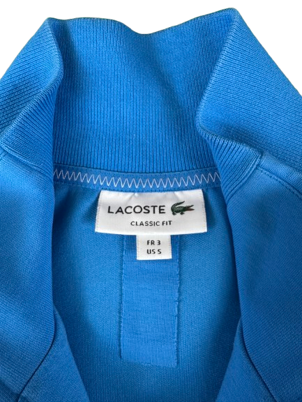 LACOSTE Full-Zip Sweatshirt – Blue