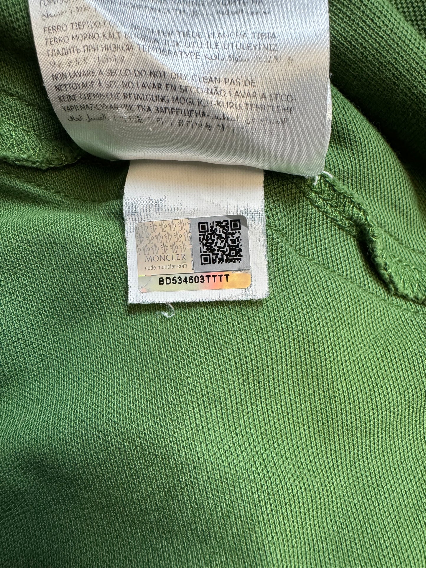 MONCLER Polo Shirt – Green