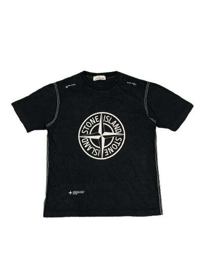 STONE ISLAND Seasonal Logo T-Shirt – Black (Autumn/Winter)