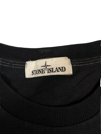 STONE ISLAND Seasonal Logo T-Shirt – Black (Autumn/Winter)
