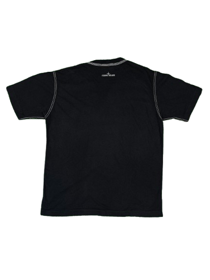STONE ISLAND Seasonal Logo T-Shirt – Black (Autumn/Winter)
