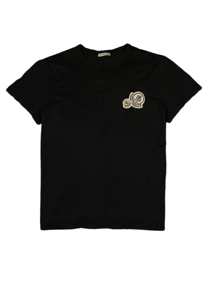 MONCLER Logo T-Shirt – Black