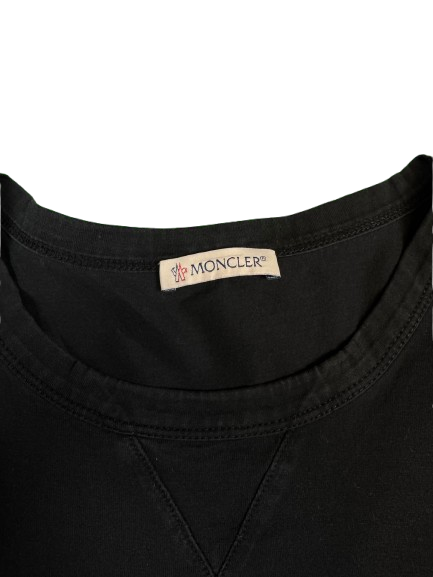 MONCLER Logo T-Shirt – Black