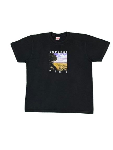 SUPREME “Time” T-Shirt – Black