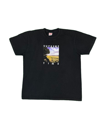 SUPREME “Time” T-Shirt – Black