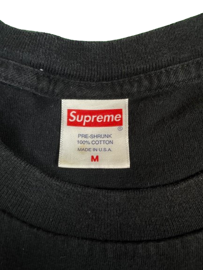 SUPREME “Time” T-Shirt – Black