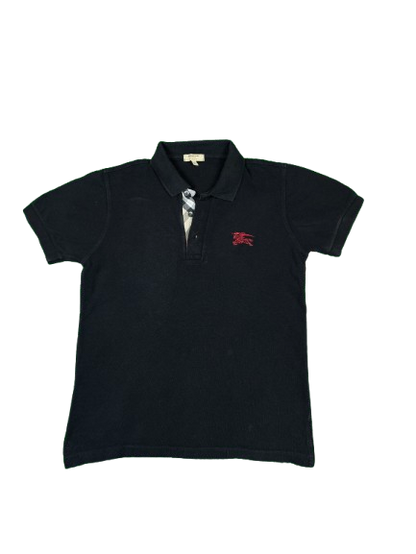 BURBERRY Polo Shirt – Black