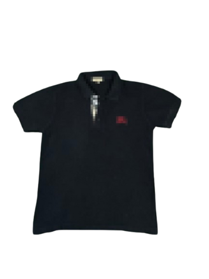 BURBERRY Polo Shirt – Black