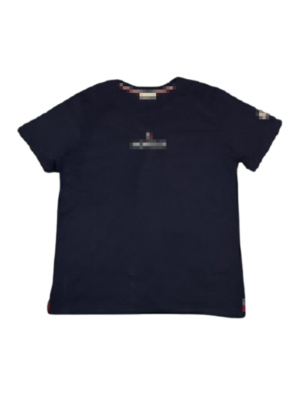 MONCLER Logo T-Shirt – Blue