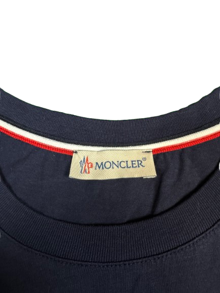 MONCLER Logo T-Shirt – Blue