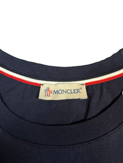 MONCLER Logo T-Shirt – Blue