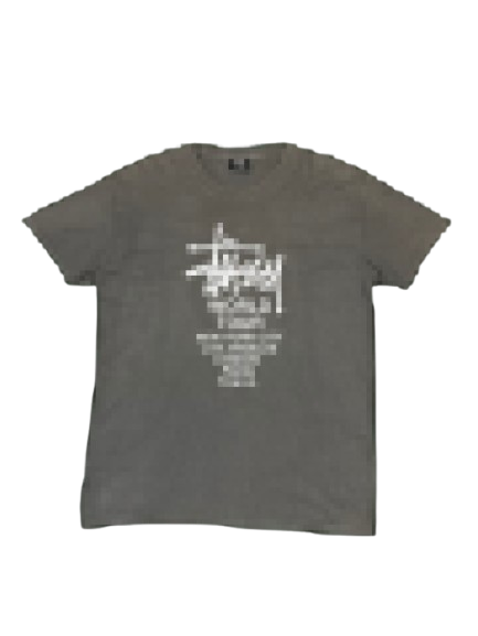 STÜSSY “World Tour” T-Shirt – Grey