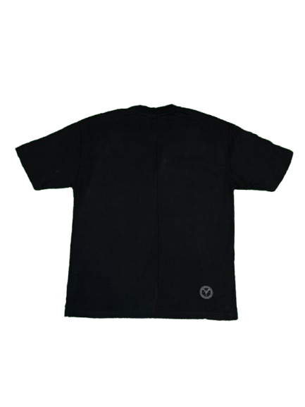 CC 410 CARLO COLUCCI Embroidered T-Shirt – Black