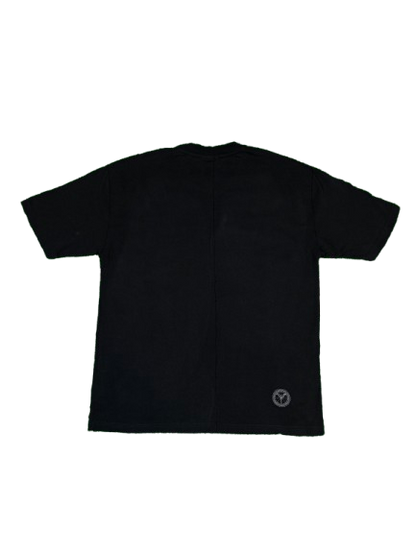 CC 410 CARLO COLUCCI Embroidered T-Shirt – Black