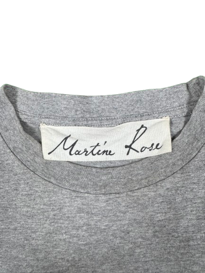MARTINE ROSE Classic T-Shirt – Grey